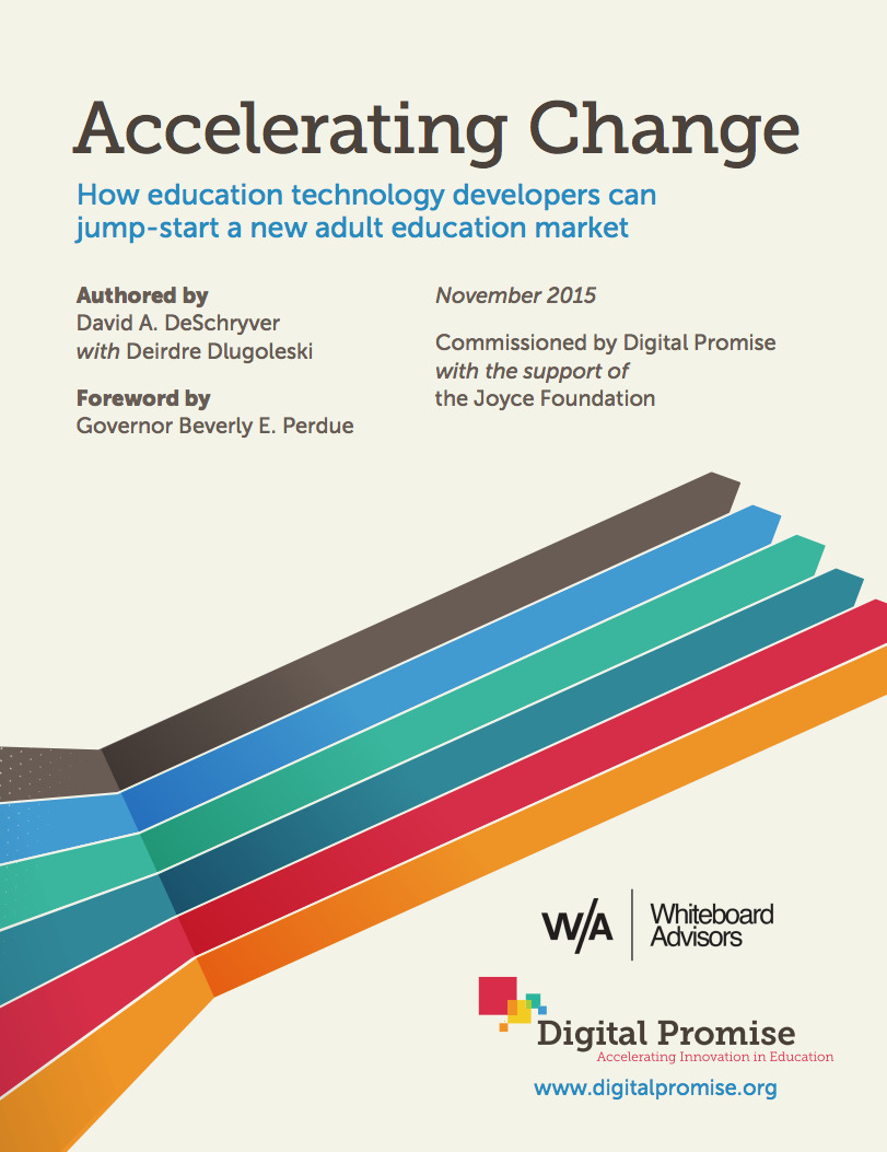 Accelerating Change: How Education Technology Developers Can Jump-Start a New Adult Education Market