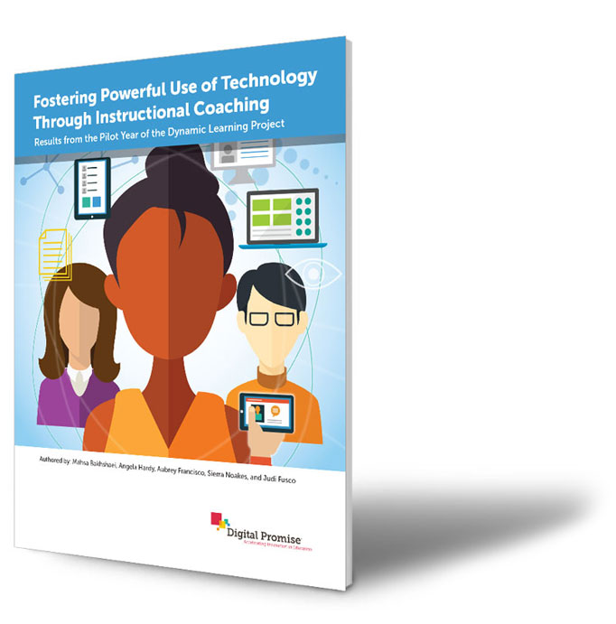Illustration of Fostering powerful use of technology through instructional coaching report