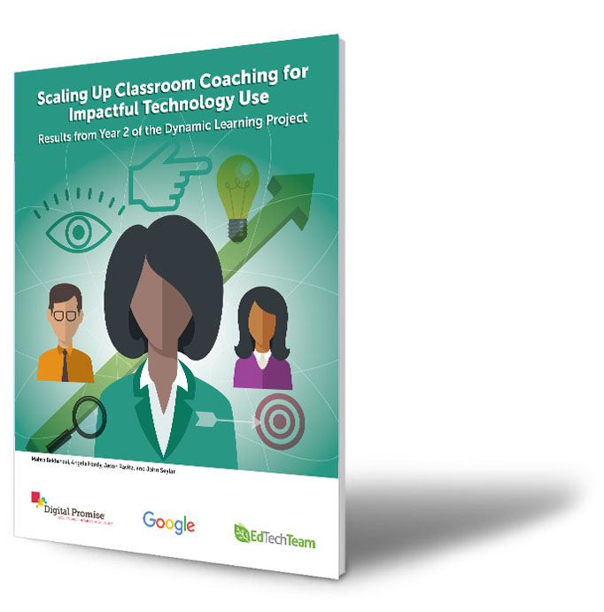 Illustration of Scaling up classroom coaching for impactful technology use report