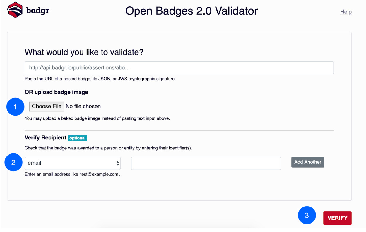 Open Badges 2.0 Validator
