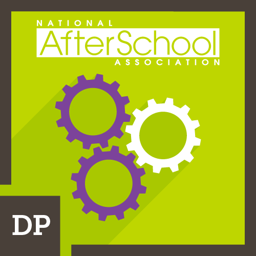 Illustration of The National AfterSchool Association Encouraging Youth Voice in STEM micro-credential