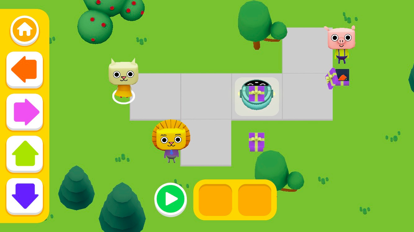 Screenshot of the “City Walk” game in the new STEM-tastic Adventure app