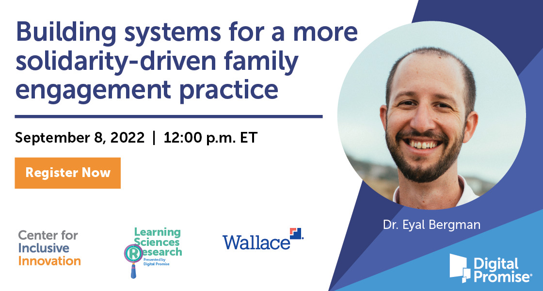Building Systems for a More Solidarity-driven family engagement practice from Sept. 8 2022 with Dr. Eyal Bergman