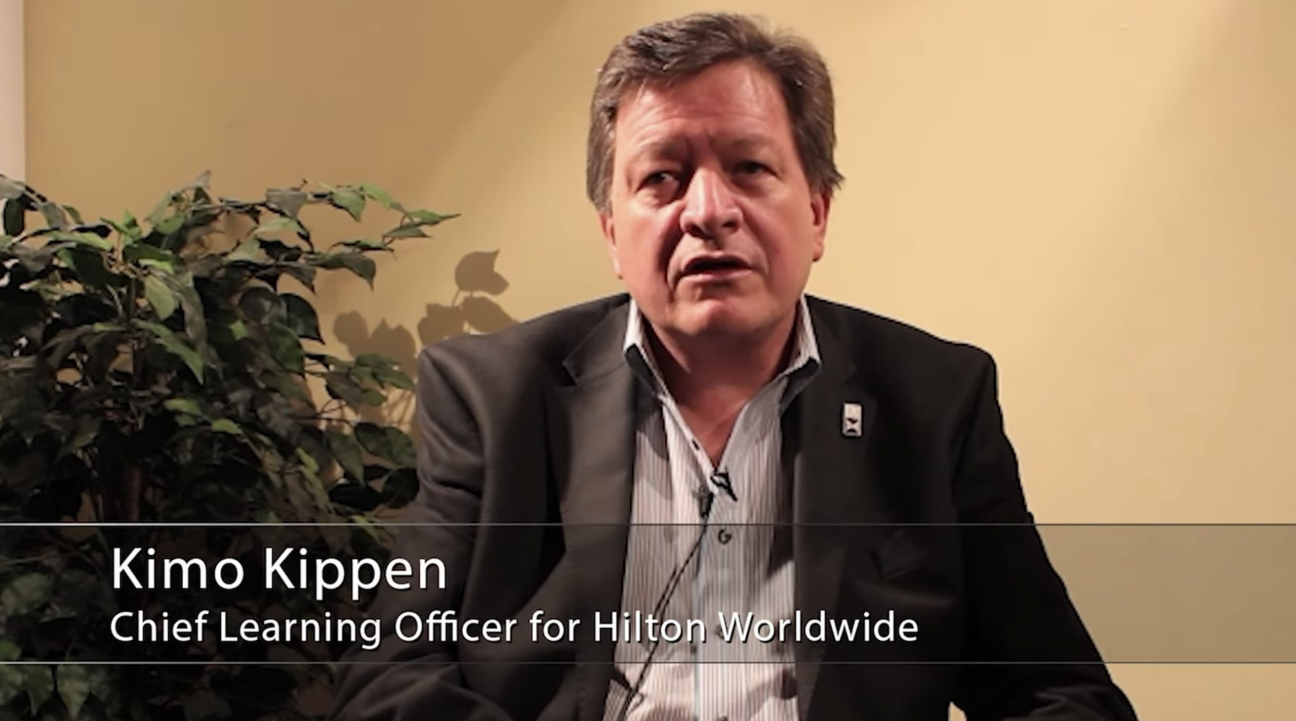 Kimo Kippen, Chief Learning Officer for Hilton Worldwide