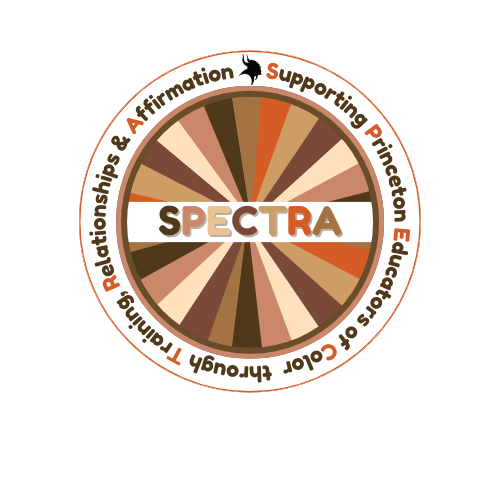 SPECTRA logo: Supporting Princeton Educators of Color through Training, Relationships, and Affirmation