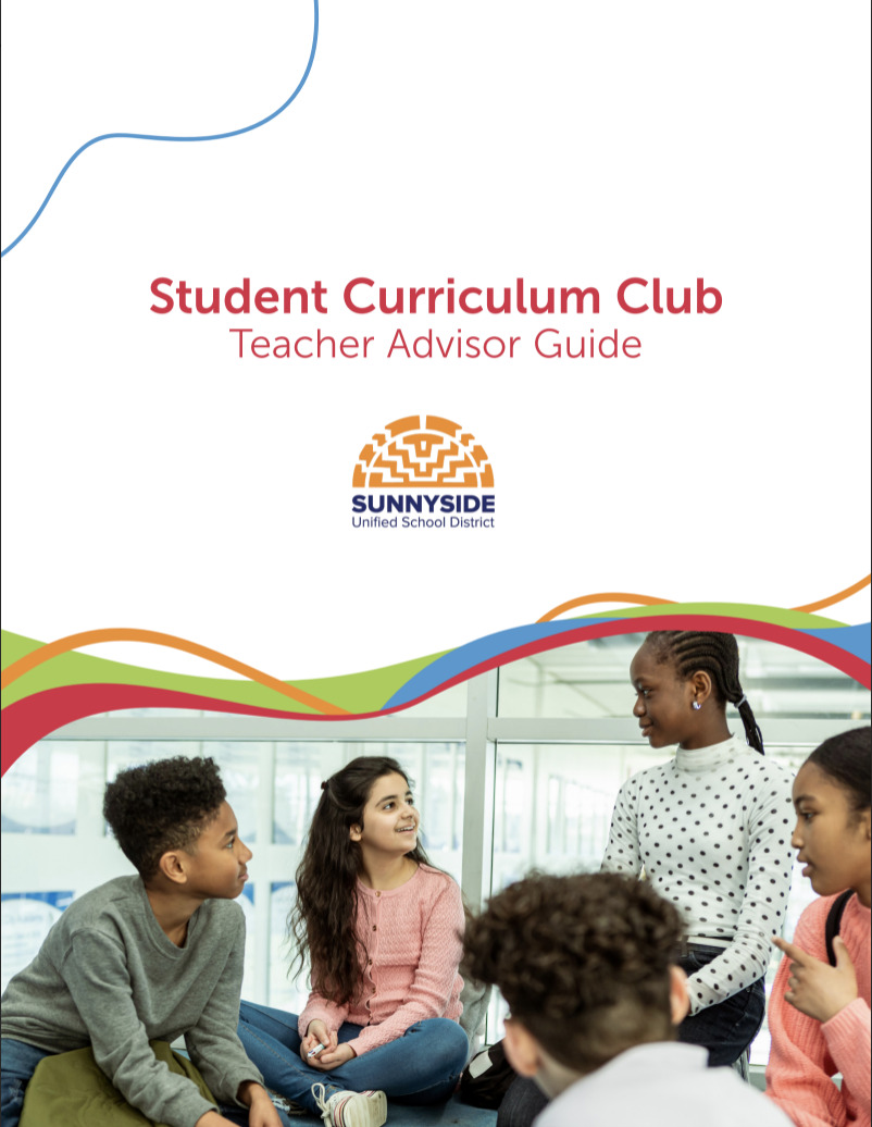 Student Curriculum Club Teacher Advisor Guide
