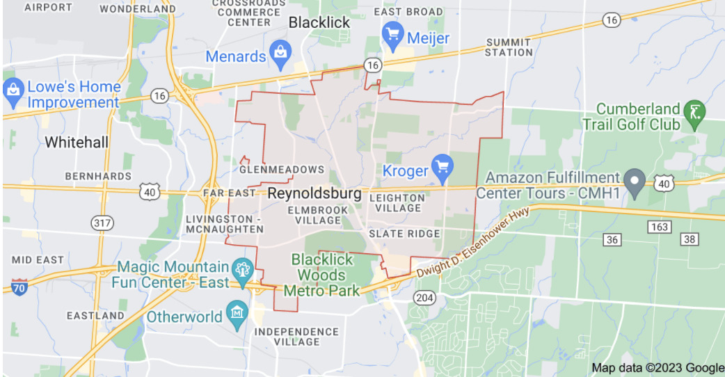 Reynoldsburg City Schools map