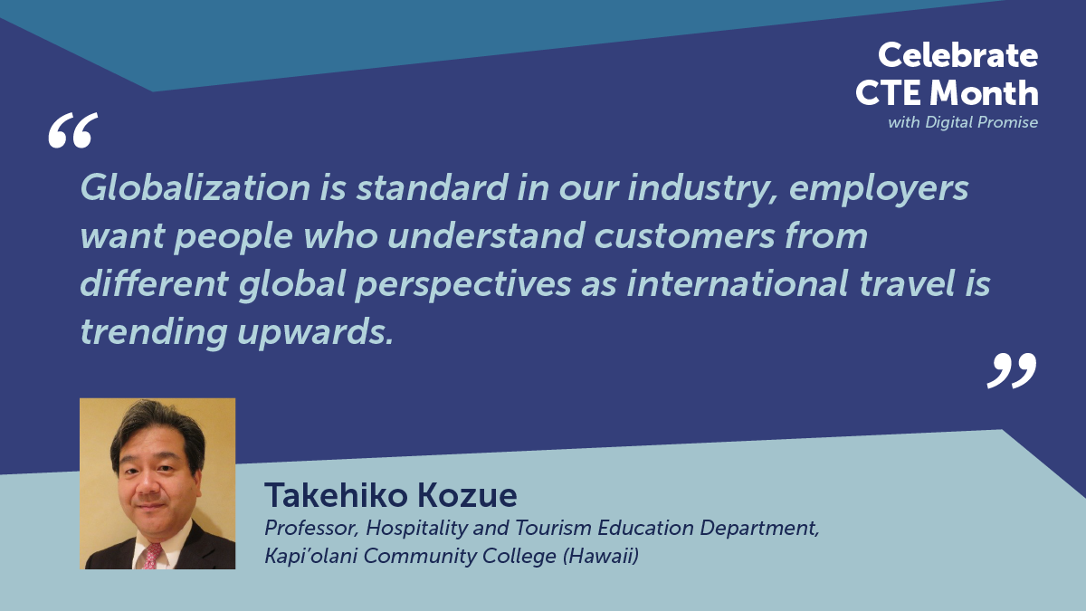 Quote from community college faculty member on the value of global employability skills.