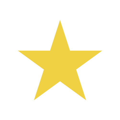 Gold star icon