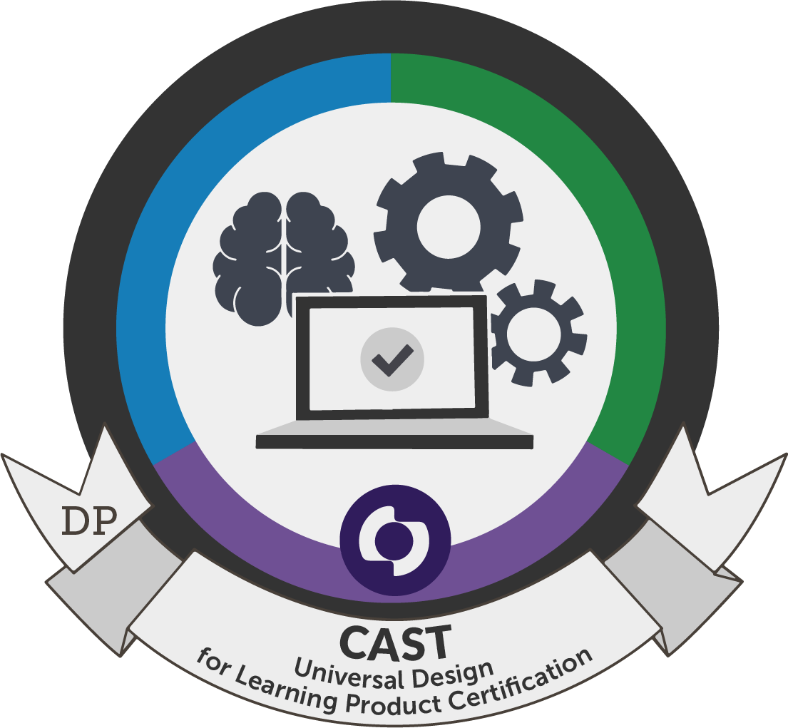 CAST UDL Badge.