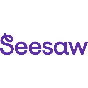 Purple Seesaw logo that reads Seesaw