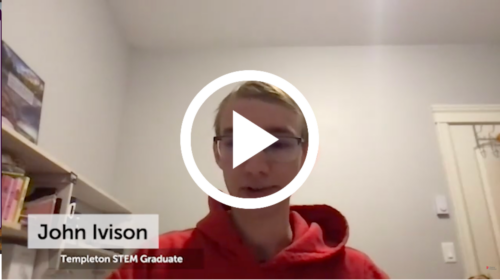 Cover image of the video with a play button.